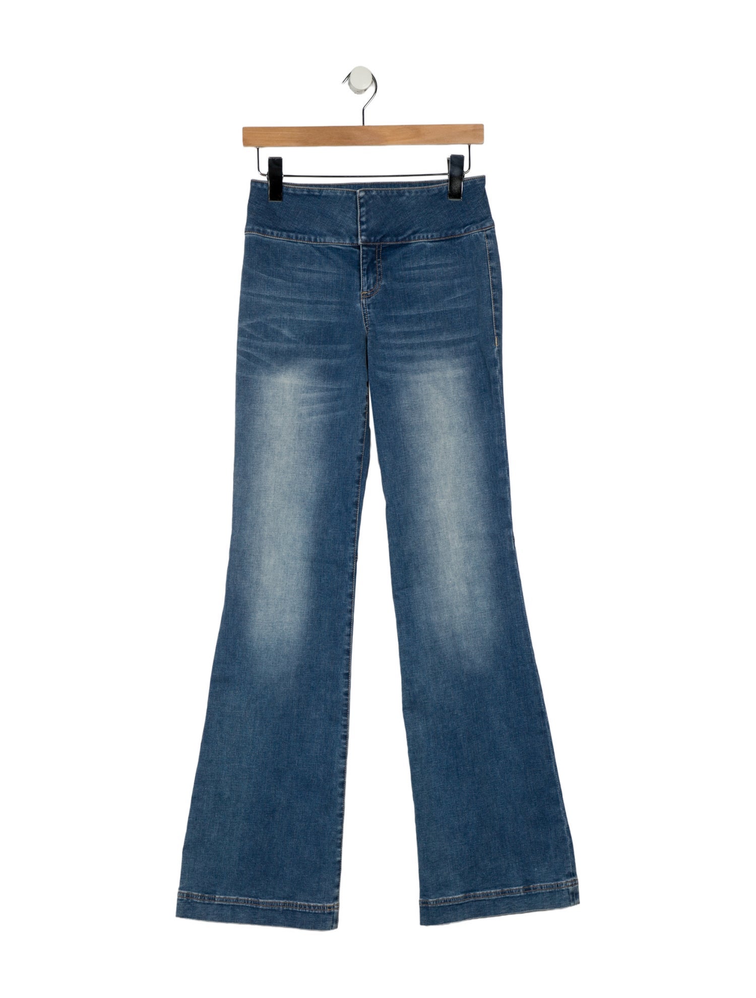 Alice + Olivia Mid-Rise Wide Leg Jeans w/ Tags
