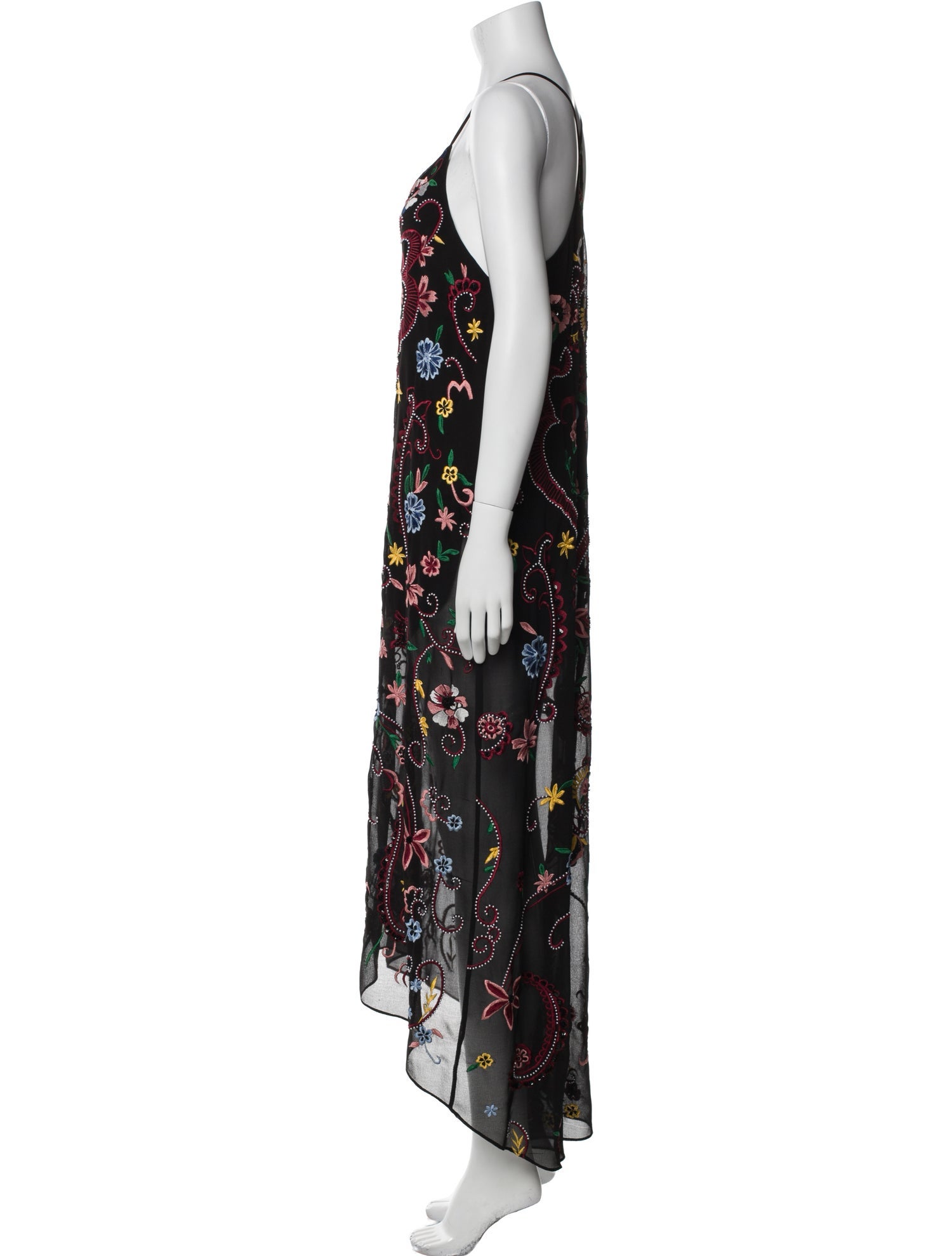 Alice + Olivia Printed Long Dress