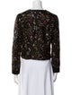 Alice + Olivia Silk Floral Print Evening Jacket