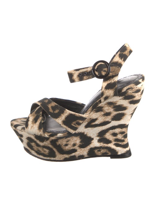 Alice + Olivia Animal Print Espadrilles