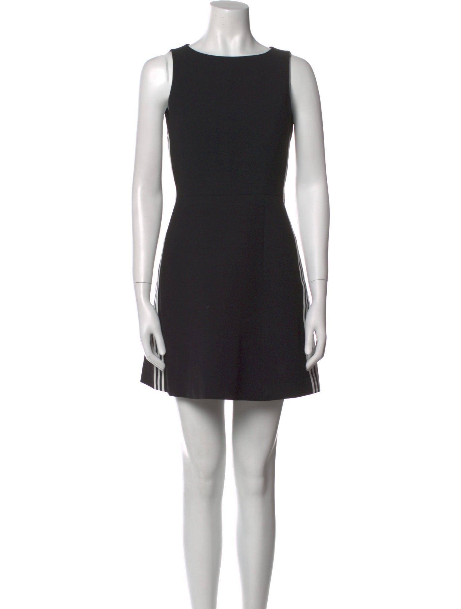 Alice + Olivia Bateau Neckline Mini Dress