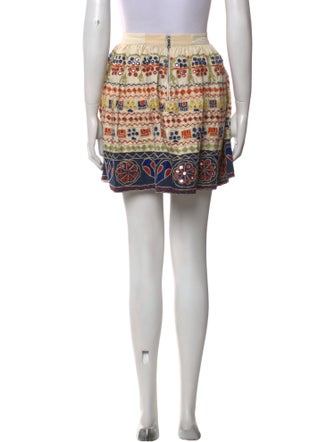 Alice + Olivia Printed Mini Skirt