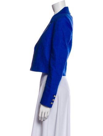 Alice + Olivia Linen Blazer