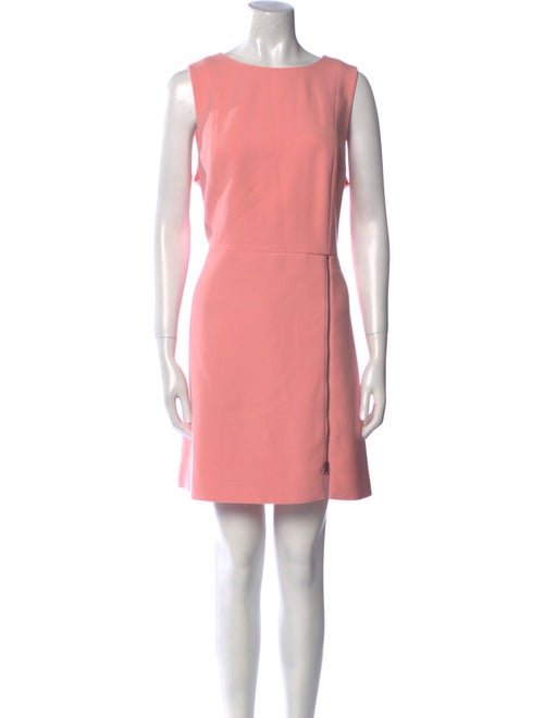 Alice + Olivia Bateau Neckline Mini Dress