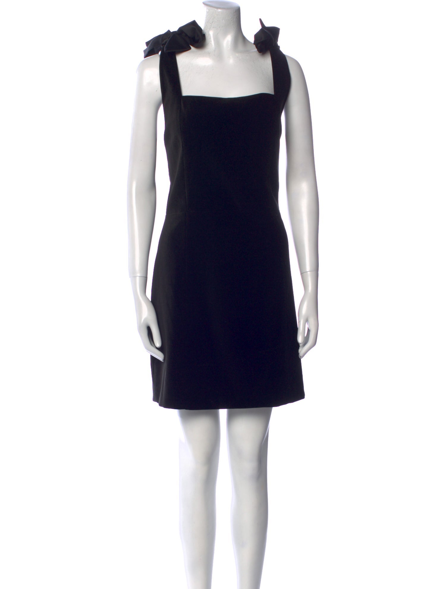 Alice + Olivia Square Neckline Mini Dress