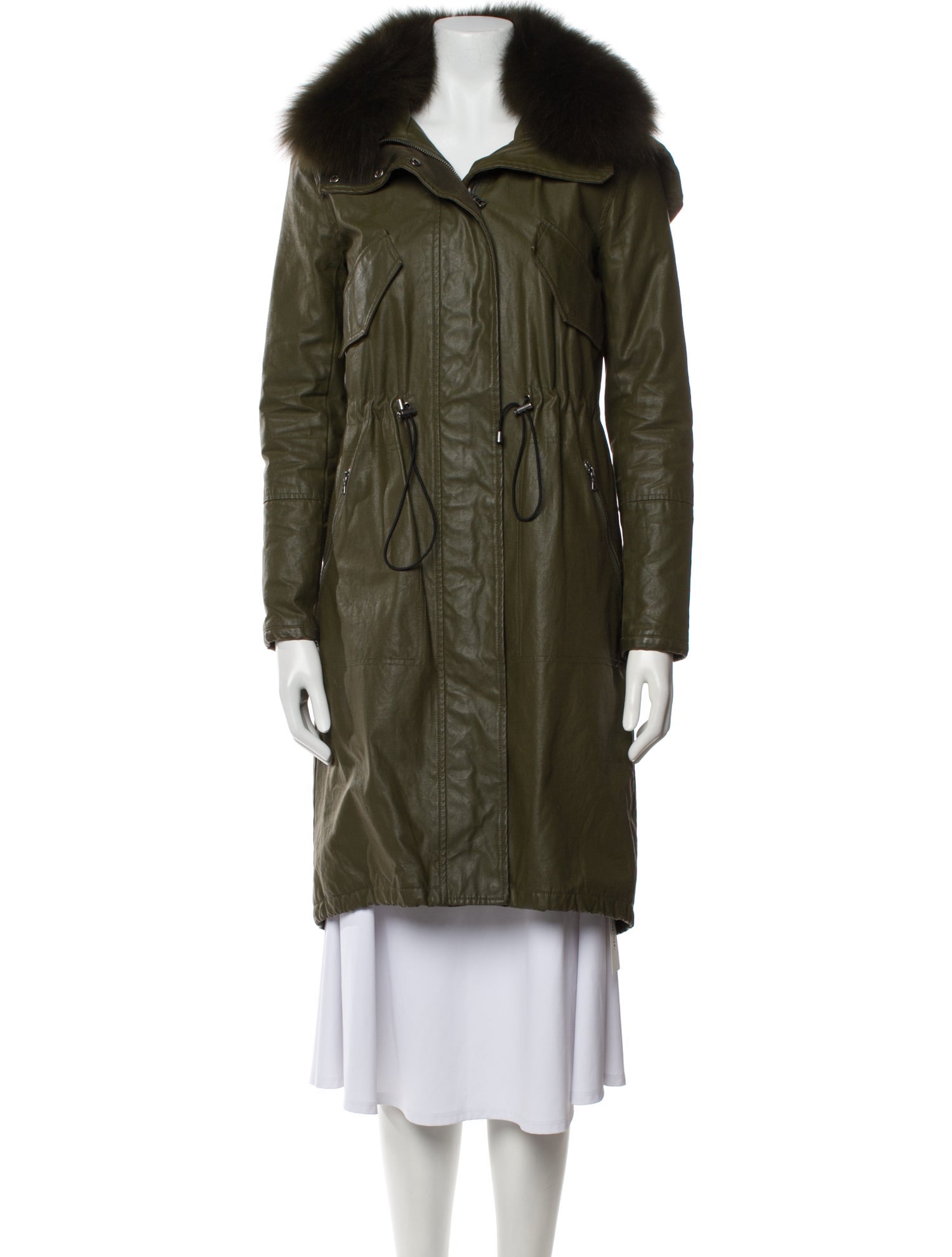 Alice + Olivia Faux Fur Coat