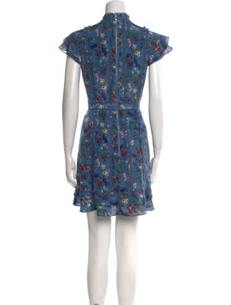 Alice + Olivia Silk Mini Dress