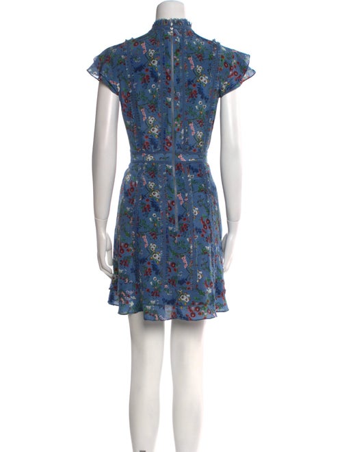 Alice + Olivia Silk Mini Dress