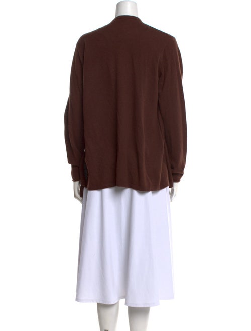 Alice + Olivia Cashmere Open Front Sweater