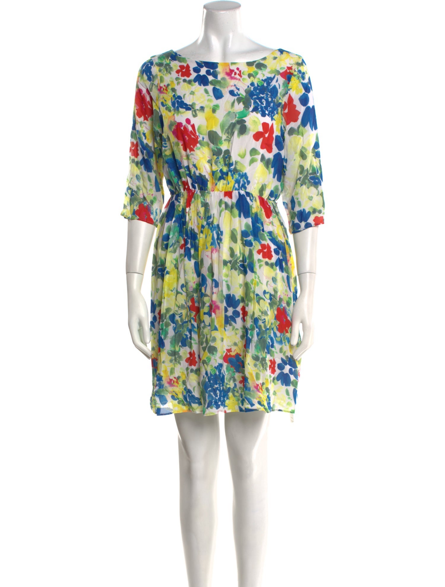 Alice + Olivia Silk Mini Dress