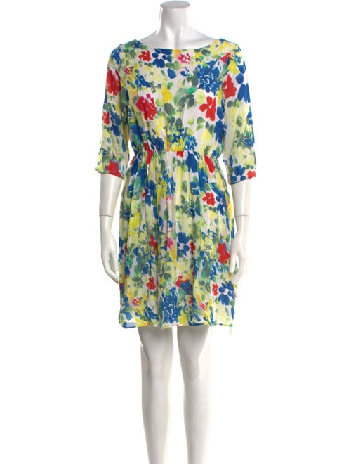 Alice + Olivia Silk Mini Dress