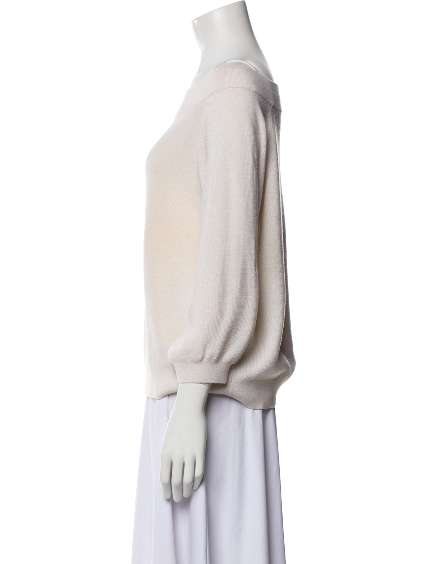 Alice + Olivia Wool Bateau Neckline Sweater