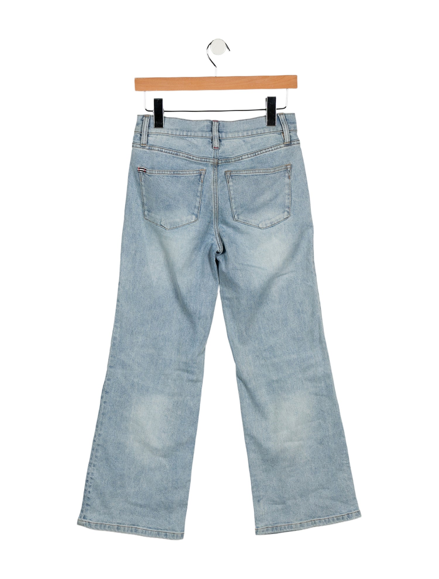 Alice + Olivia Mid-Rise Wide Leg Jeans