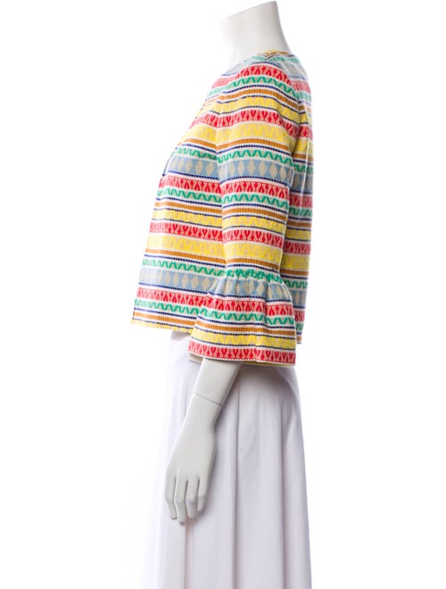 Alice + Olivia Striped Evening Jacket