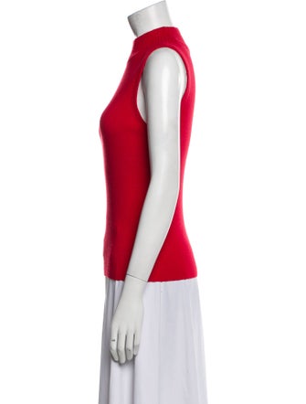 Alice + Olivia Wool Mock Neck Top