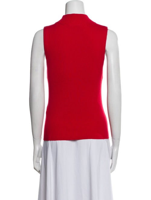 Alice + Olivia Wool Mock Neck Top