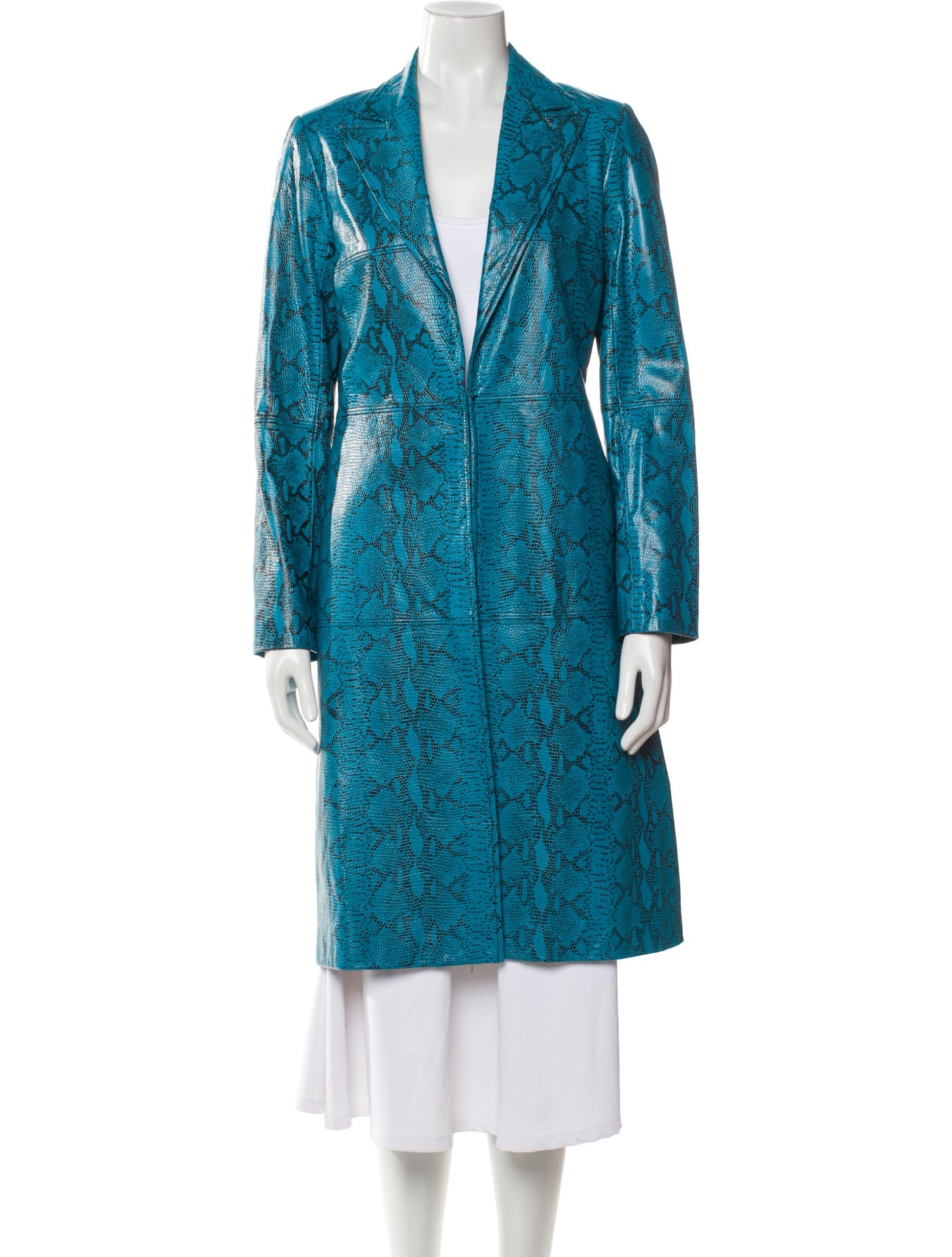 Alice + Olivia Leather Evening Jacket