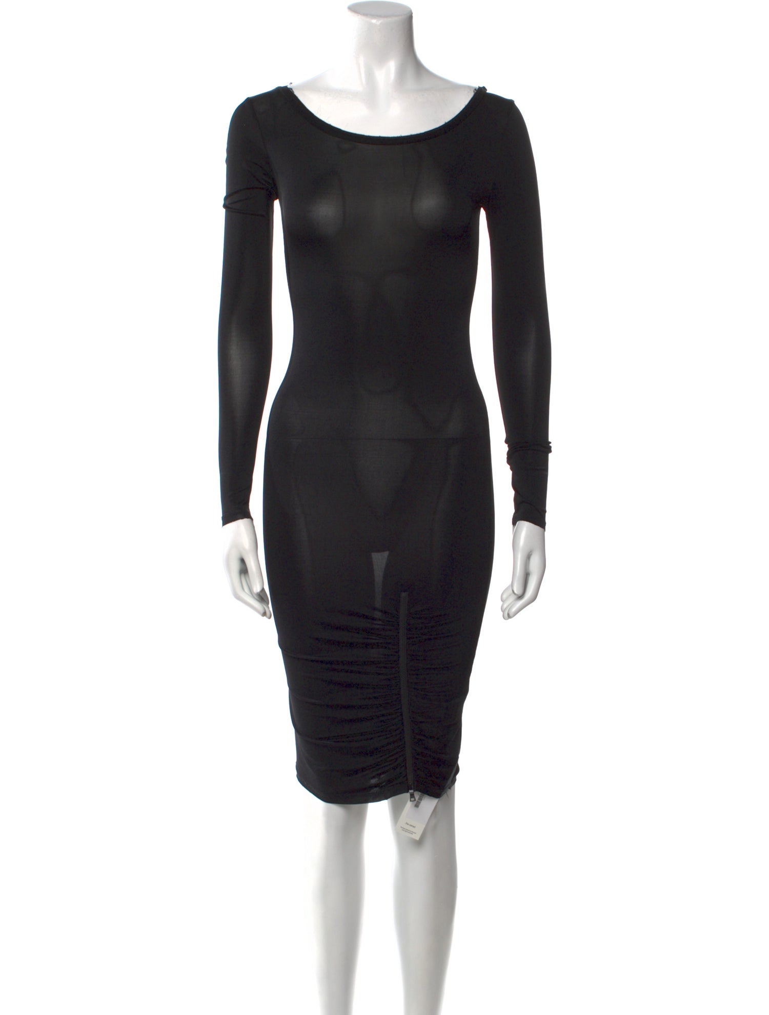 Alice + Olivia Bateau Neckline Knee-Length Dress