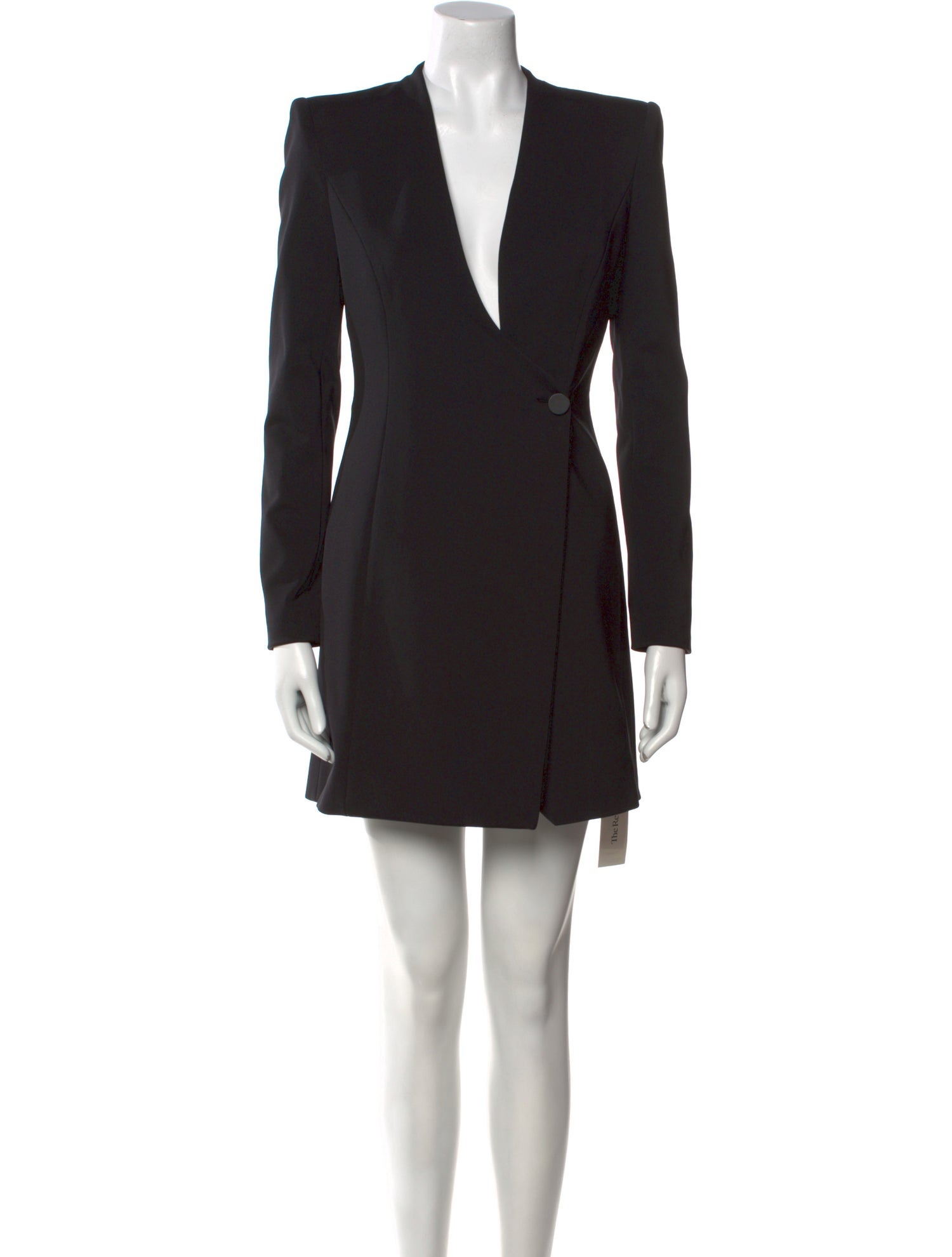 Alice + Olivia V-Neck Mini Dress