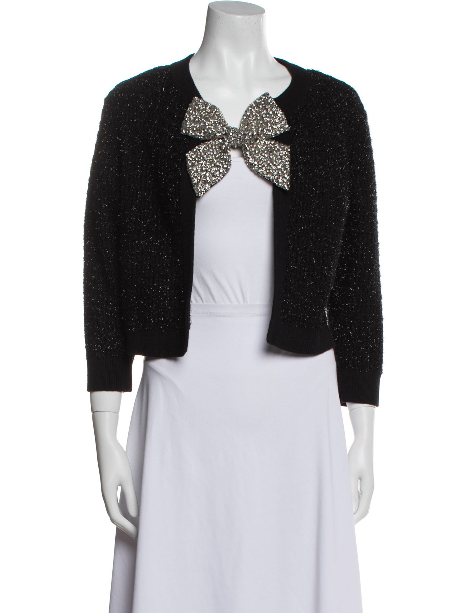Alice + Olivia Tweed Pattern Evening Jacket w/ Tags