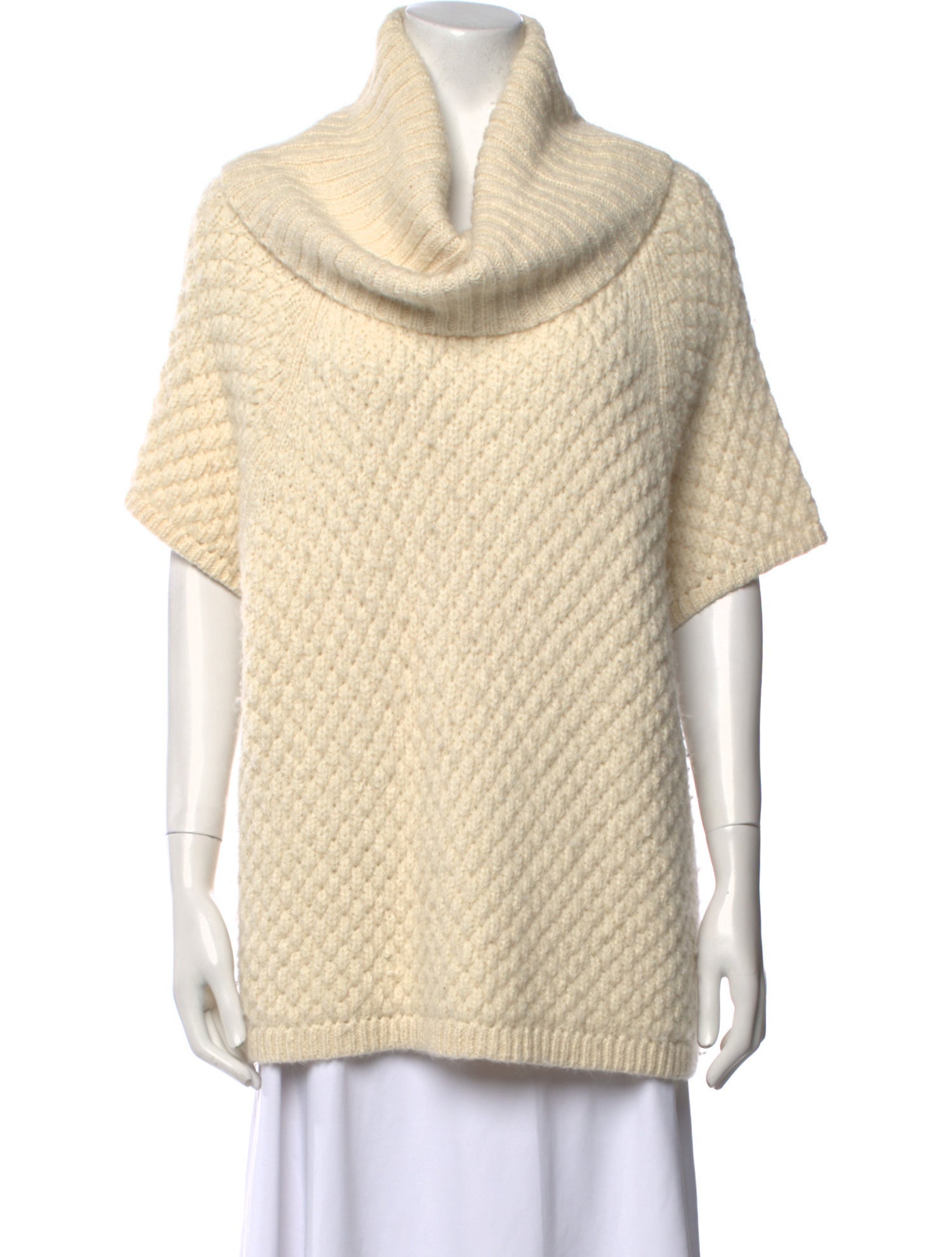 Alice + Olivia Alpaca Cowl Neck Sweater