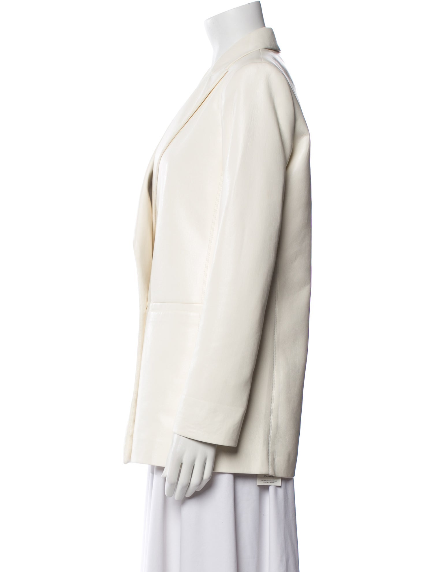 Alice + Olivia Faux Leather Blazer