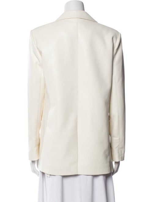 Alice + Olivia Faux Leather Blazer