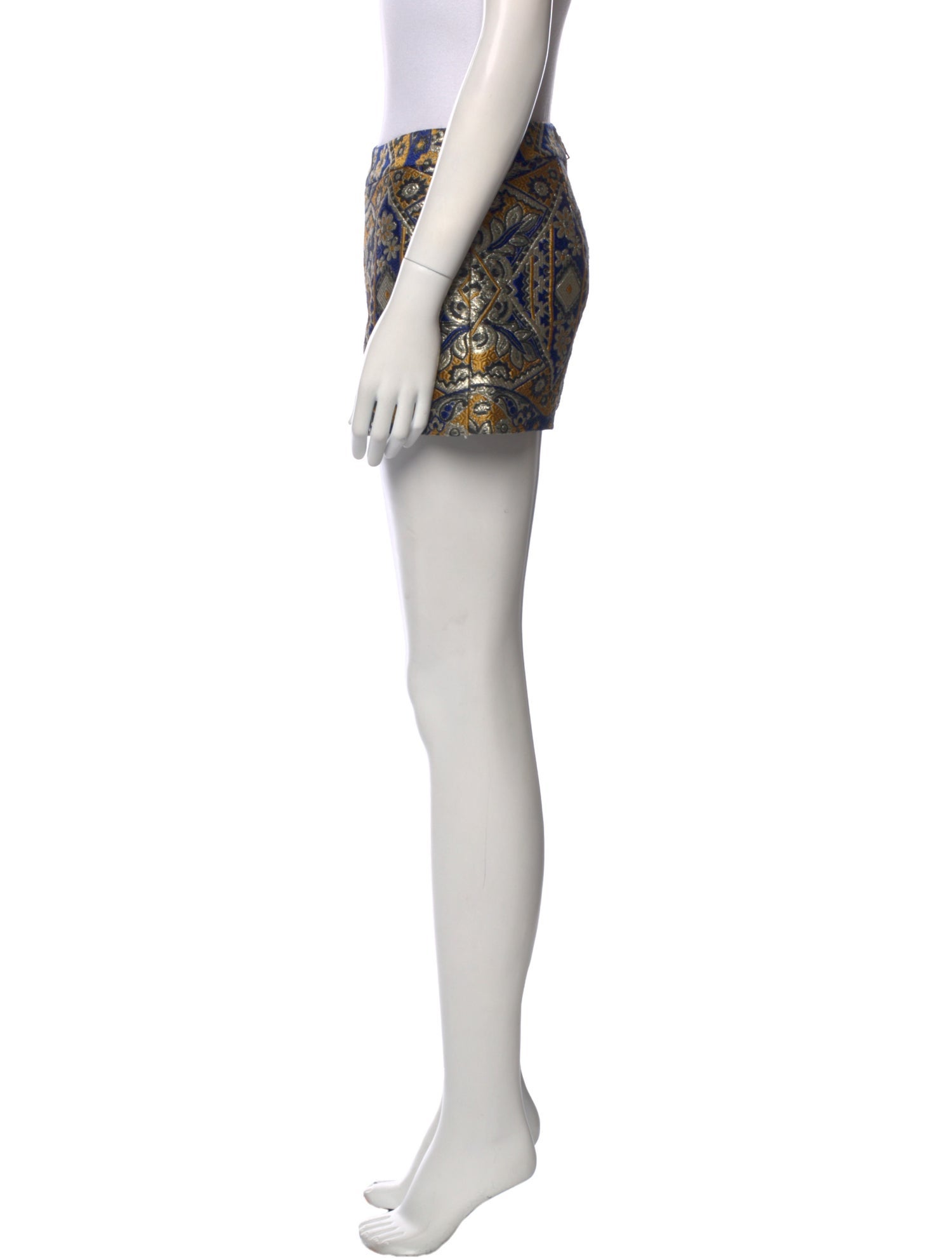 Alice + Olivia Printed Mini Shorts