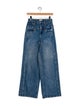 Alice + Olivia Mid-Rise Wide Leg Jeans