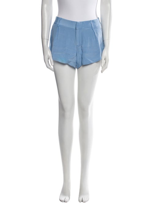 Alice + Olivia Silk Mini Shorts
