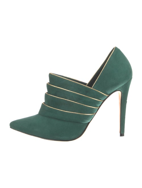 Alice + Olivia Suede Mules