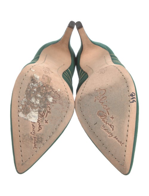 Alice + Olivia Suede Mules