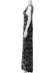 Alice + Olivia Printed Long Dress