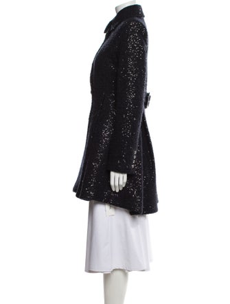 Alice + Olivia Mohair Printed Coat