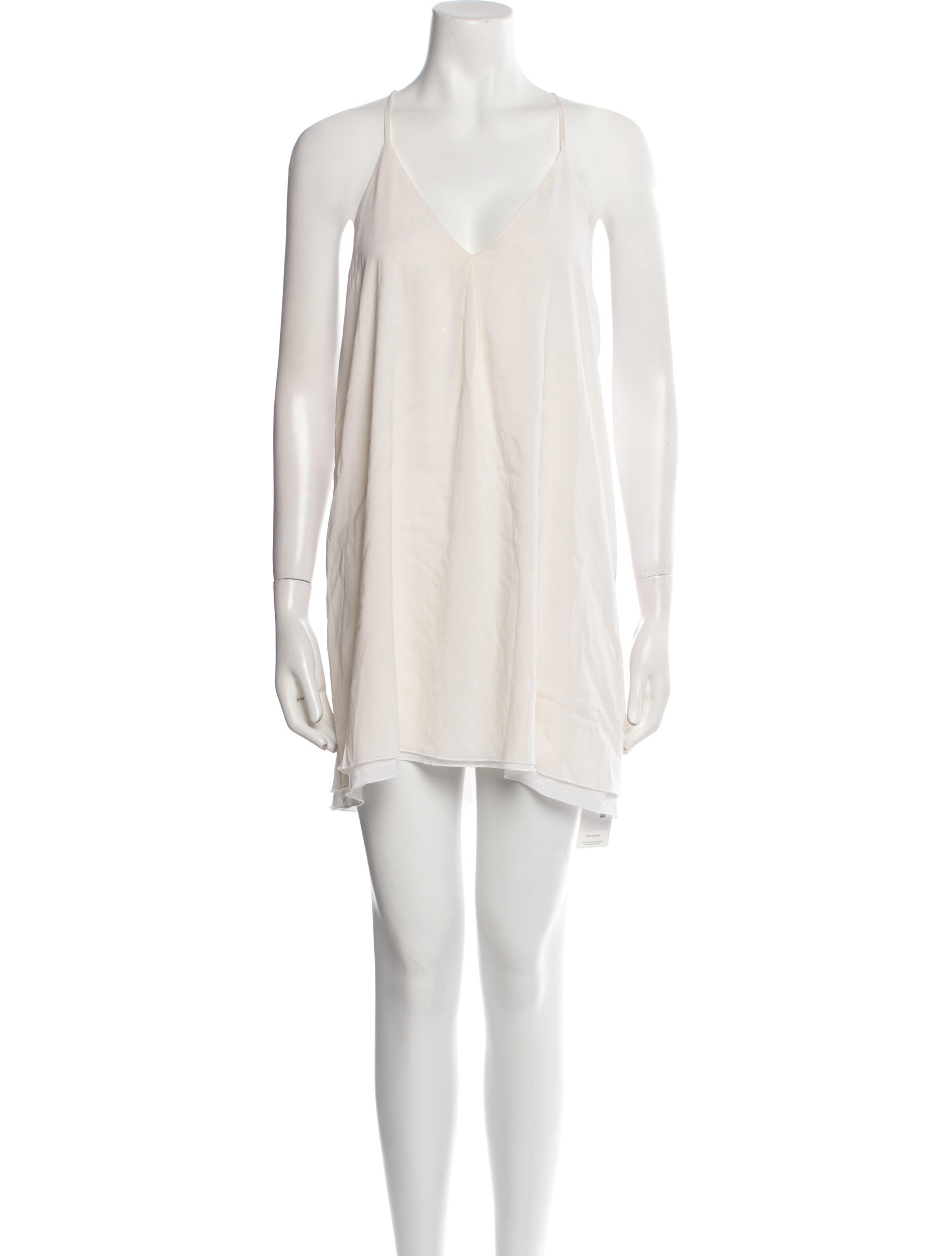 Alice + Olivia Silk Mini Dress