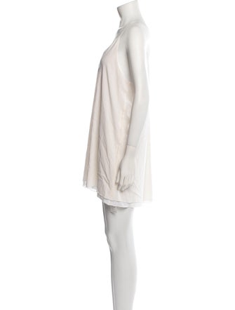 Alice + Olivia Silk Mini Dress