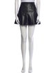 Alice + Olivia Faux Leather Mini Skirt