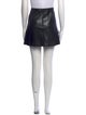Alice + Olivia Faux Leather Mini Skirt