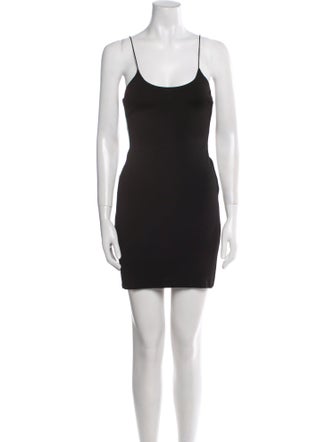 Alice + Olivia Scoop Neck Mini Dress