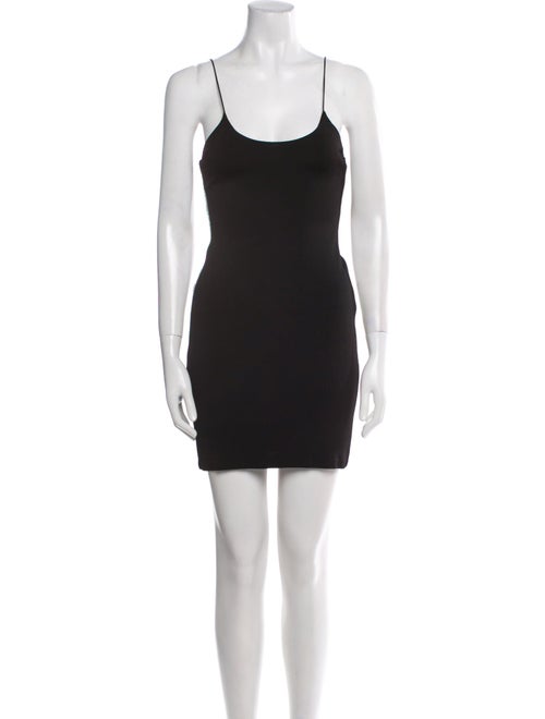 Alice + Olivia Scoop Neck Mini Dress