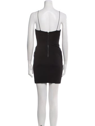 Alice + Olivia Scoop Neck Mini Dress
