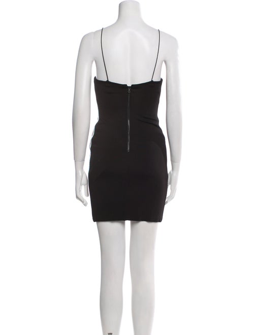 Alice + Olivia Scoop Neck Mini Dress