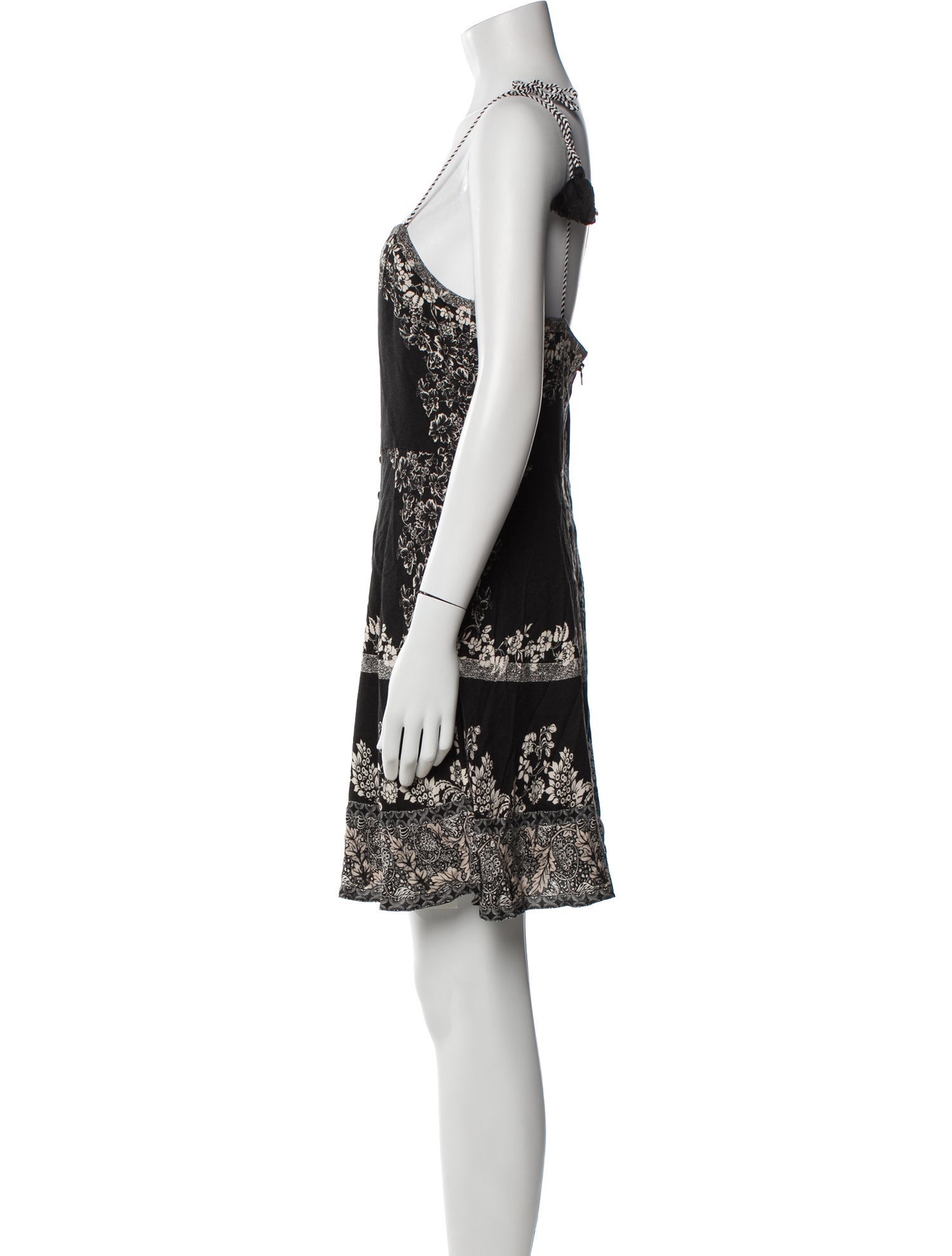 Alice + Olivia Floral Print Mini Dress