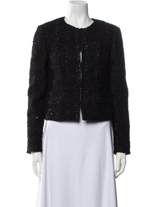 Alice + Olivia Tweed Pattern Evening Jacket