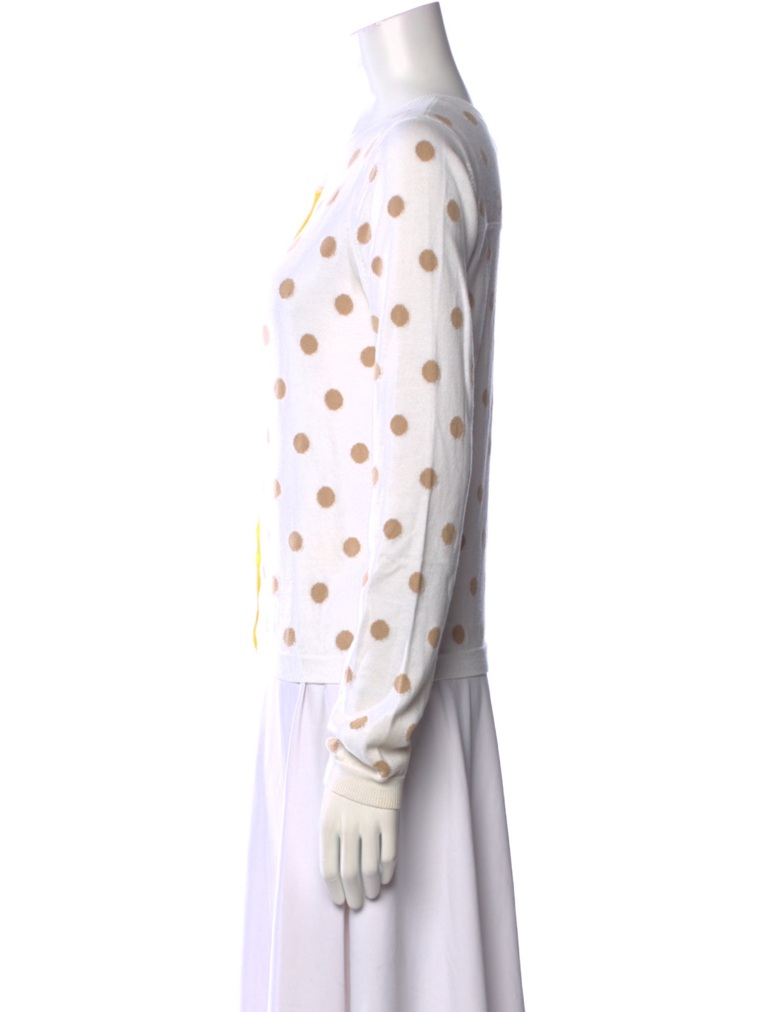 Alice + Olivia Printed Crew Neck Sweater