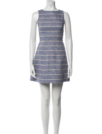 Alice + Olivia Striped Mini Dress