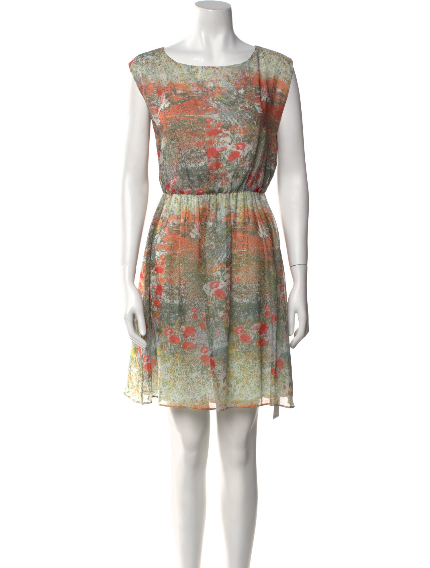 Alice + Olivia Silk Mini Dress