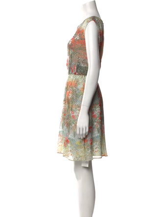 Alice + Olivia Silk Mini Dress