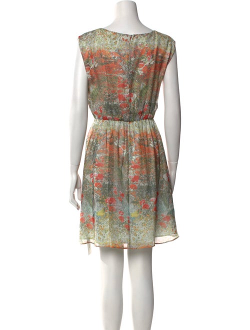 Alice + Olivia Silk Mini Dress