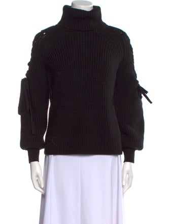 Alice + Olivia Wool Turtleneck Sweater